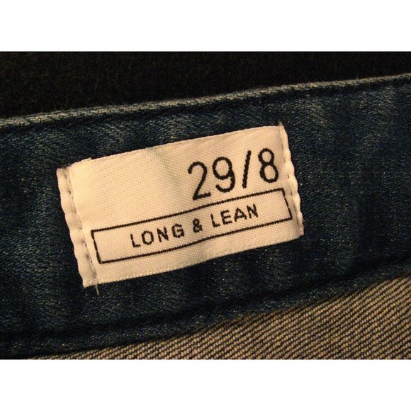 GAP 1969 Womans CUTOFF JEAN SHORTS W 31 MEASURED Long & Lean - Picture 6 of 9